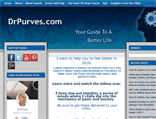 Tablet Screenshot of drpurves.com